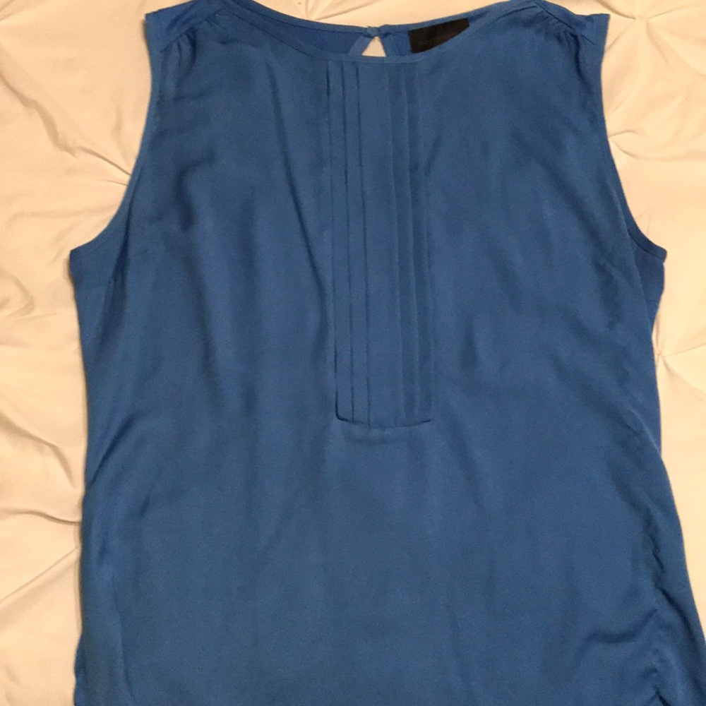 Blue business attire tank